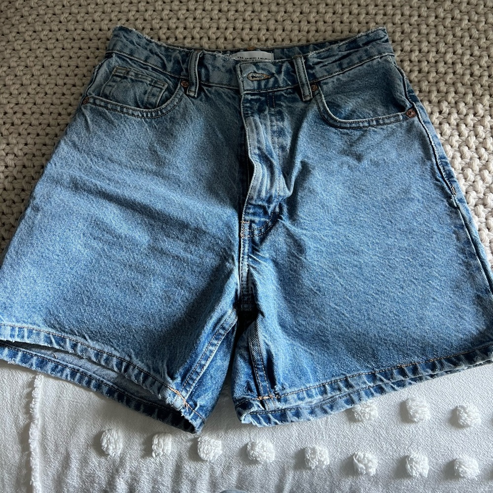 Zara mom shorts